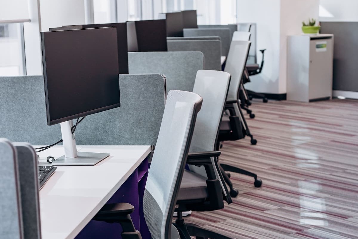 Grant Thornton computer and  office chair
